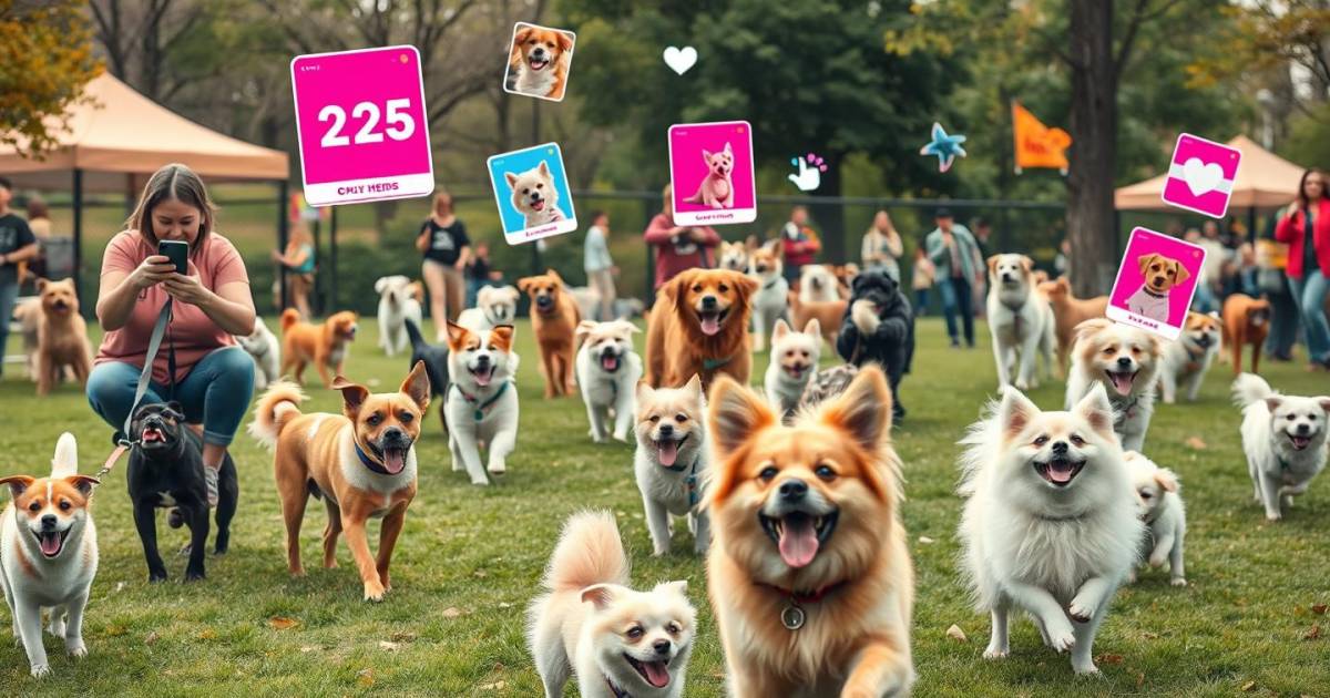 L'impact étonnant des réseaux sociaux sur les tendances des races de chiens en 2025