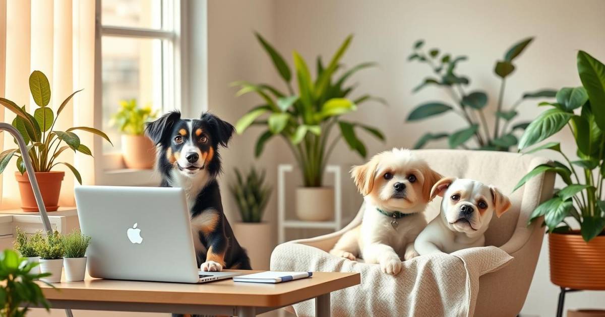 Les 10 races de chiens les plus adaptées au télétravail en 2025 : du Border Collie au Bichon maltais