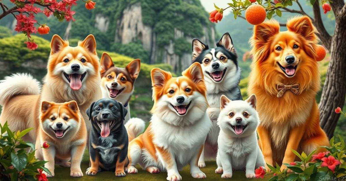 Les 10 races de chiens émergentes qui font sensation en Asie en 2025