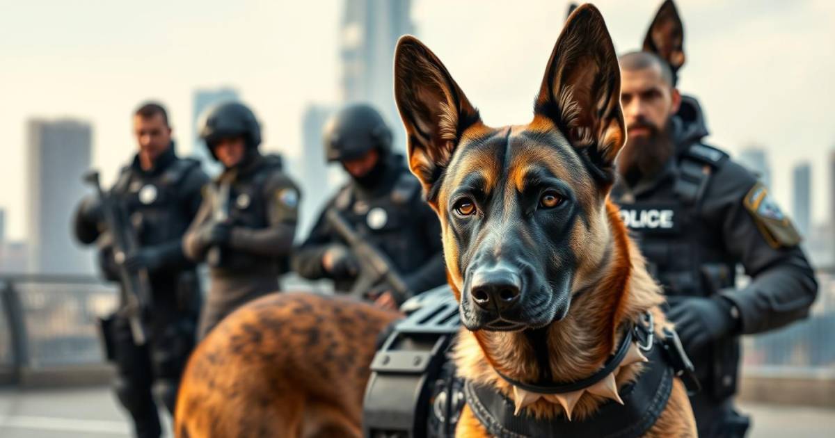 Les Bergers Belges Malinois : Ces Chiens de Police Devenus Stars des Forces Spéciales en 2025