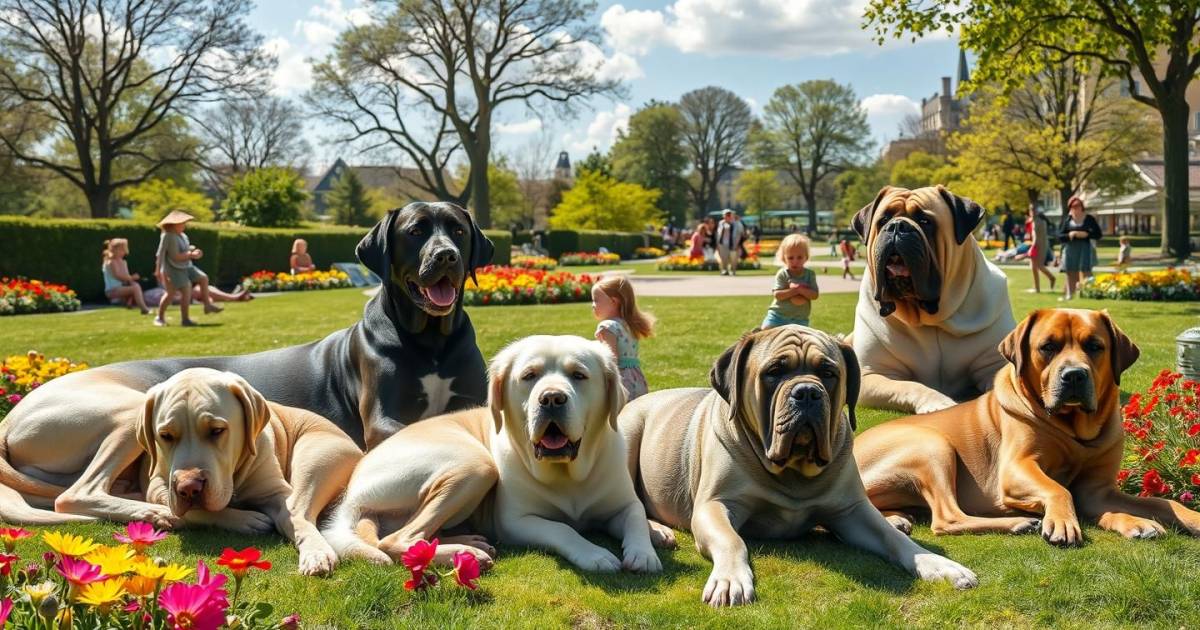 Les races de chiens géants : ces doux géants qui fascinent de plus en plus les Français en 2025