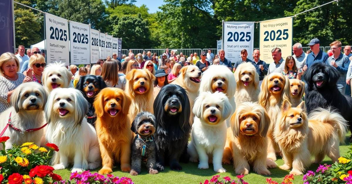 Les races de chiens à poil long : tendances et popularité en 2025